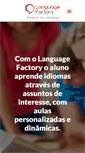 Mobile Screenshot of languagefactory.com.br